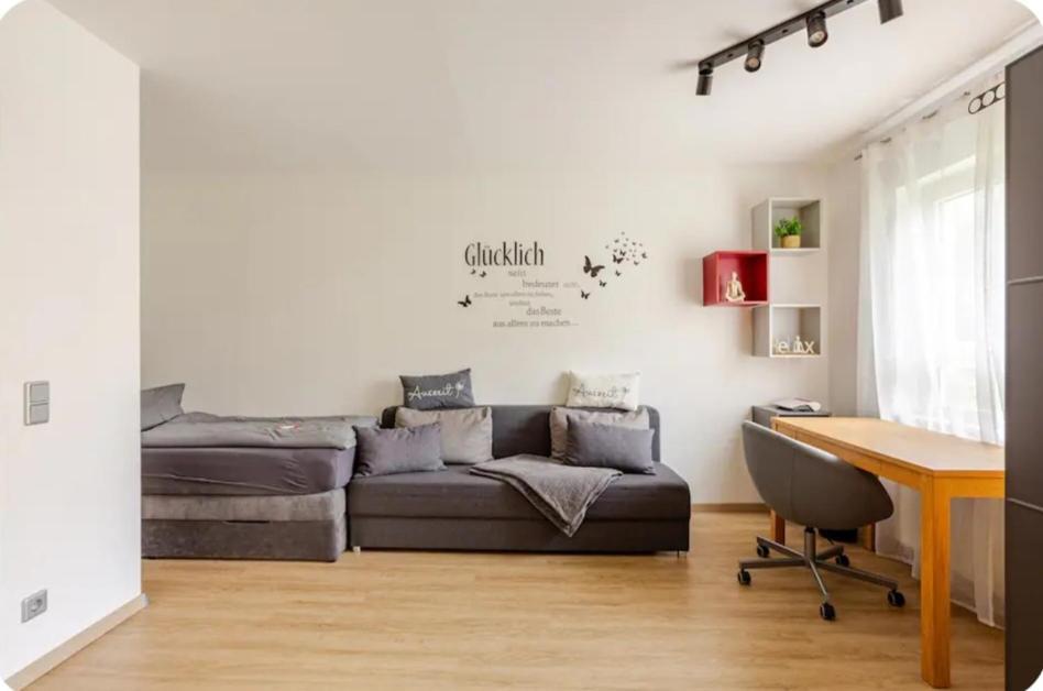 Moderne Einraumwohnung In Leipzig Mit Netflix Zugang Exterior foto